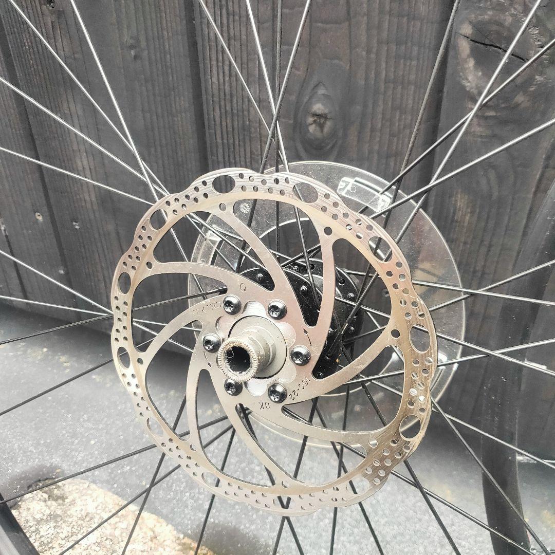 オ*！様 WTB ディスクローター付 完組ホイール 前後セット stx i23