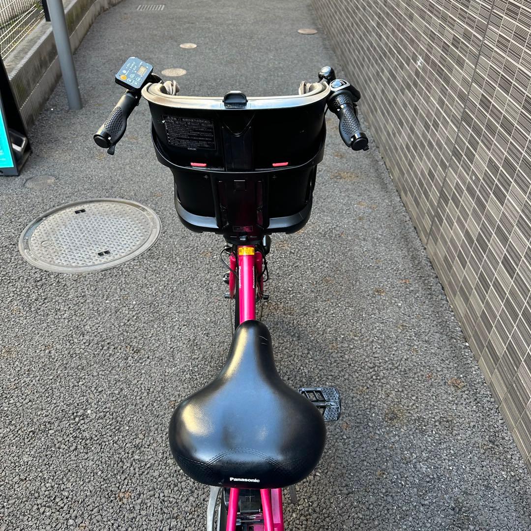 パナソニック　電動自転車ギュット20インチ　前後チャイルドシート付き
