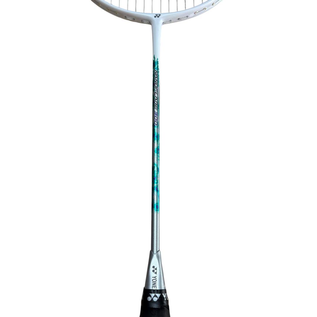 YONEX ナノフレア300バドミントンラケット ホワイト グリーン