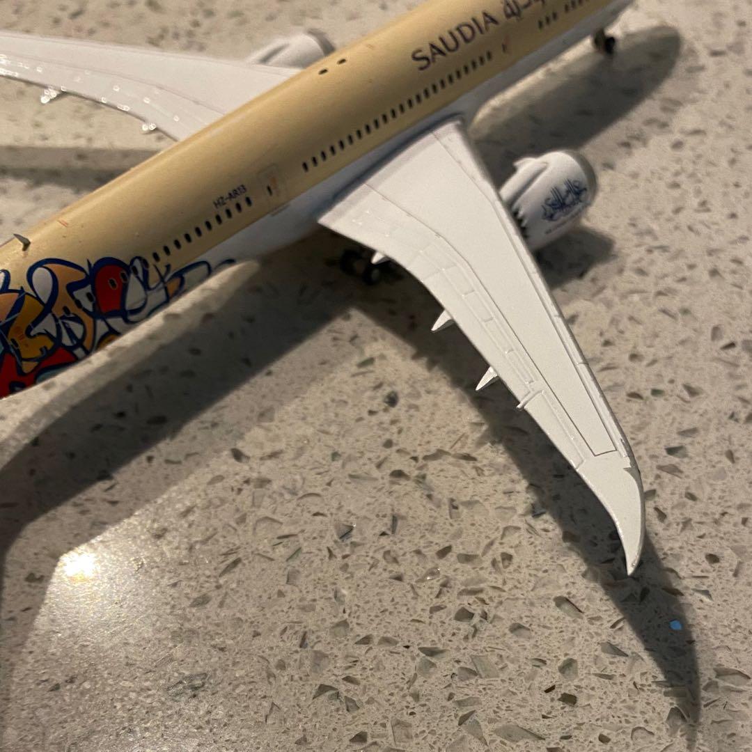 サウディア航空 Boeing 787-9 SAUDIA 航空機モデル 1/400