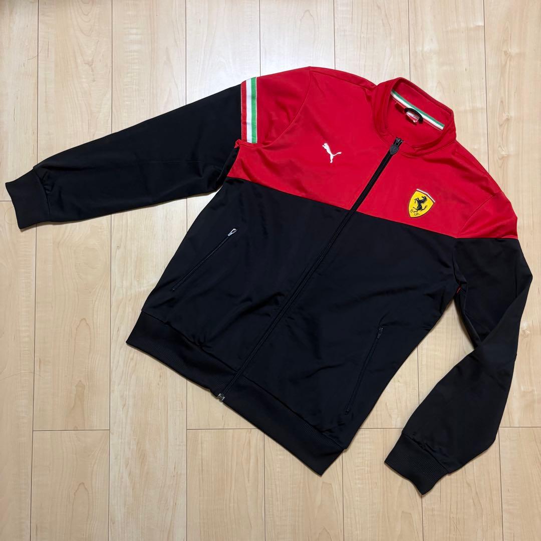 【美品】PUMA×FERRARI 上下セット　セットアップ Lサイズ
