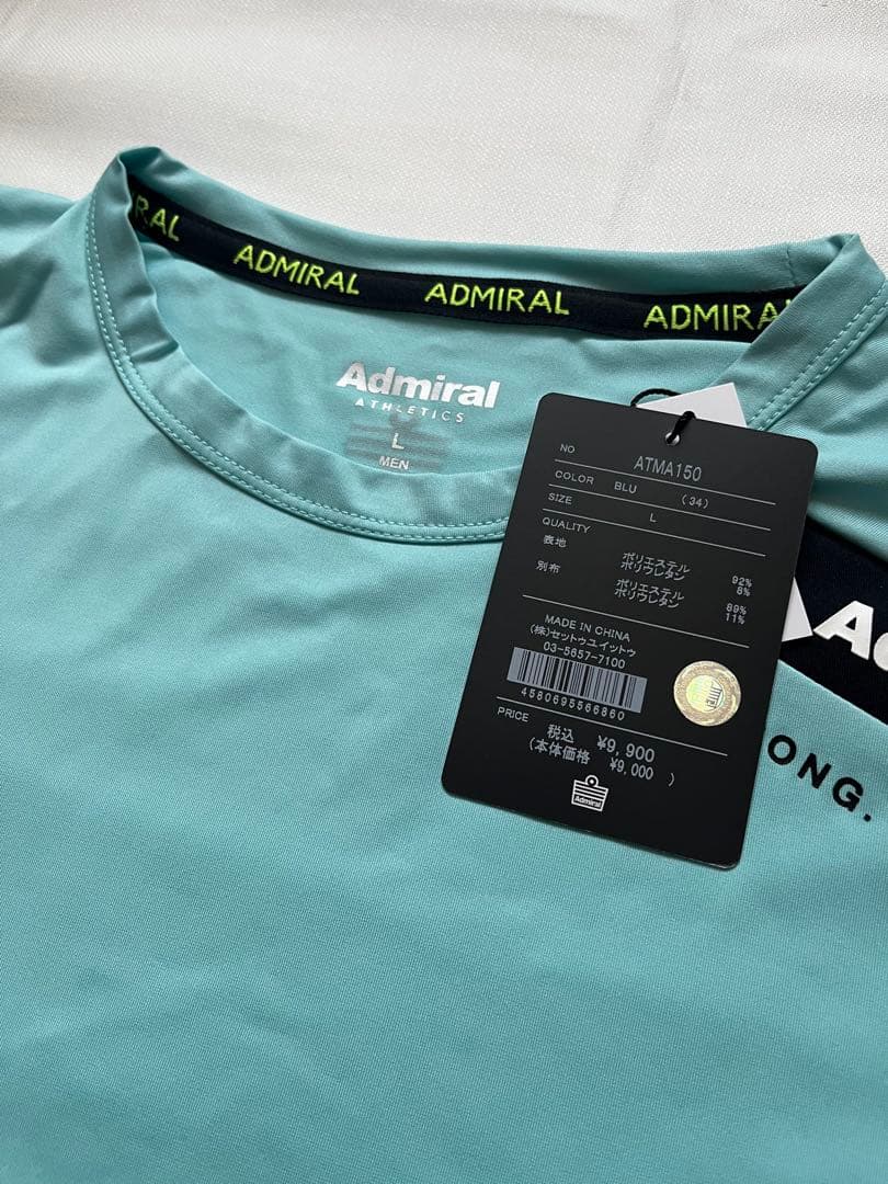 Admiral 長袖 Tシャツ L ブルー　ATMA150