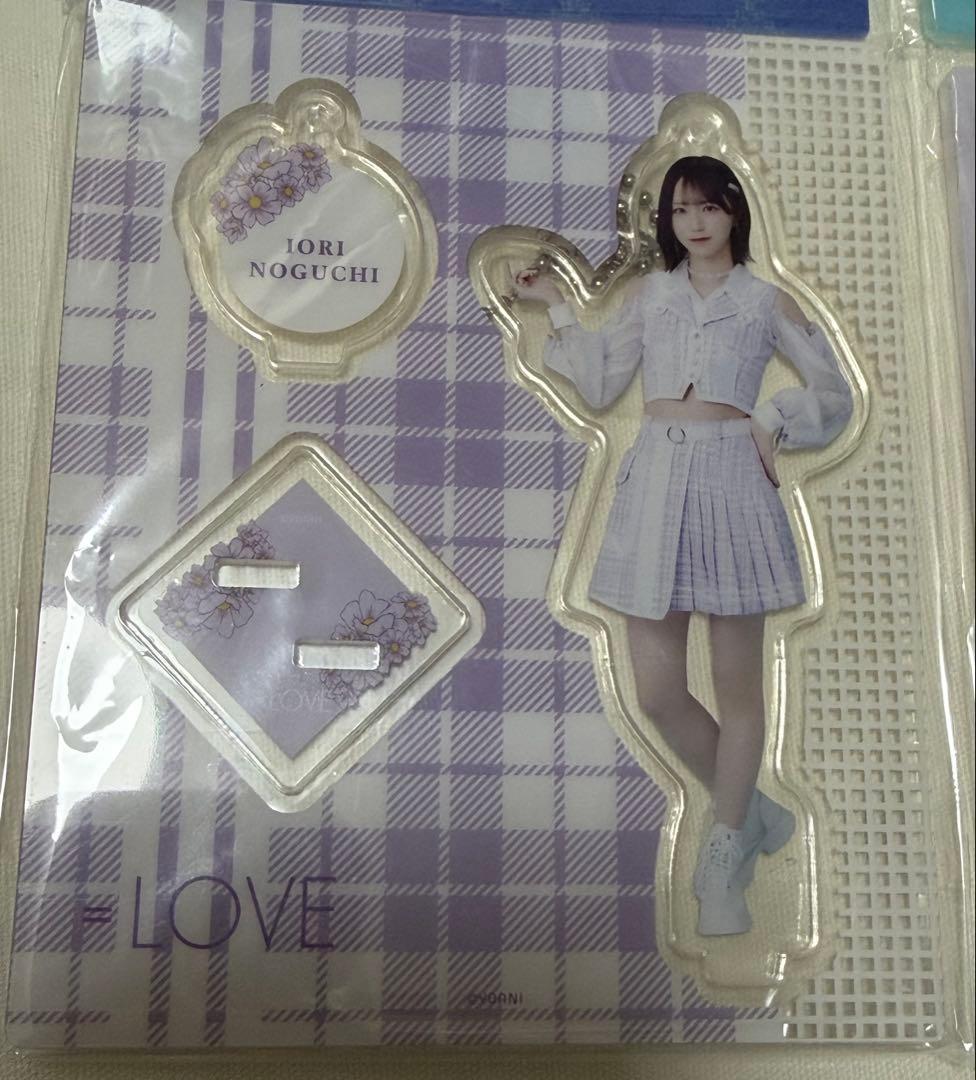 =LOVE イコラブ 野口衣織 アクスタ4つセット