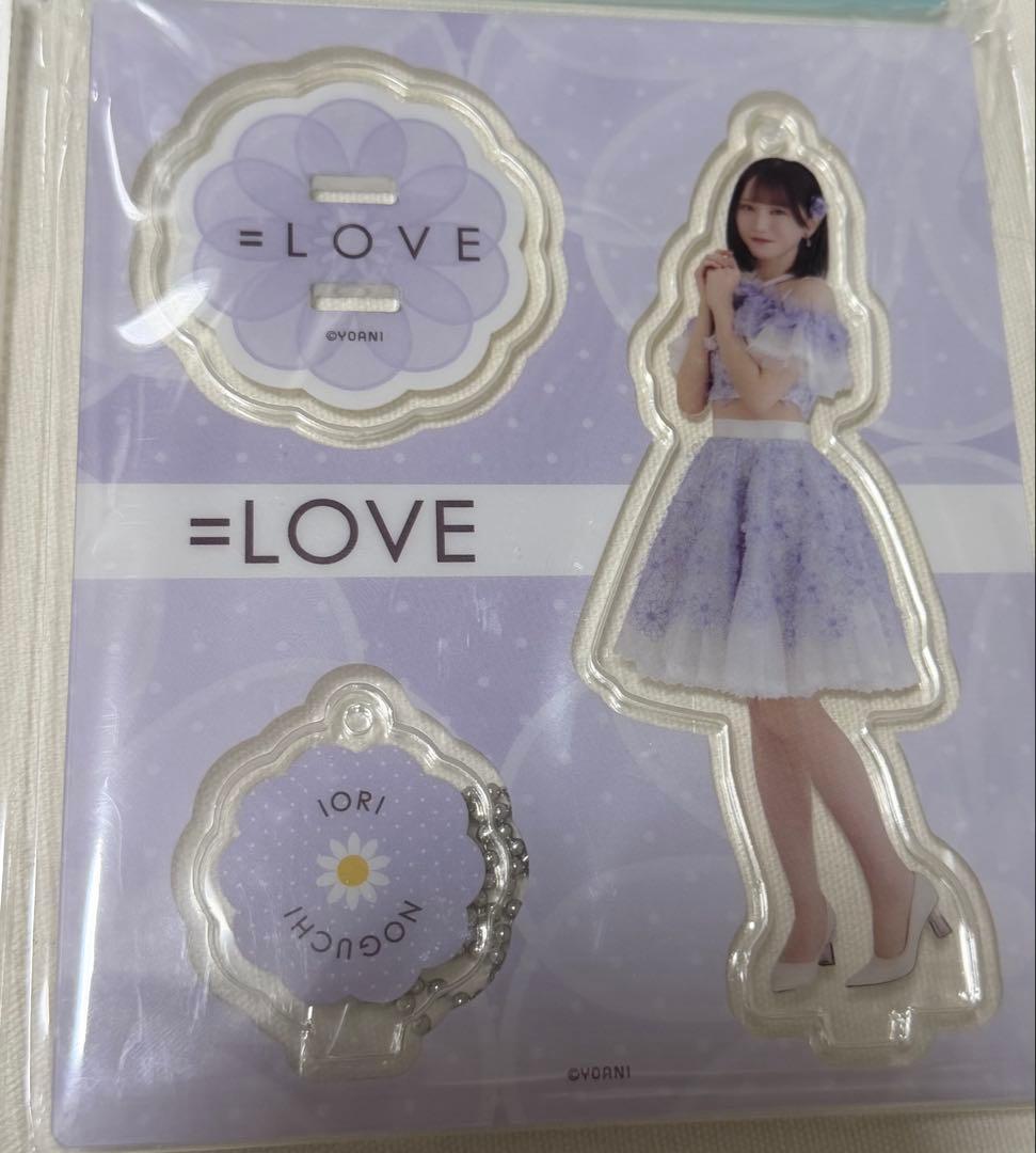 =LOVE イコラブ 野口衣織 アクスタ4つセット