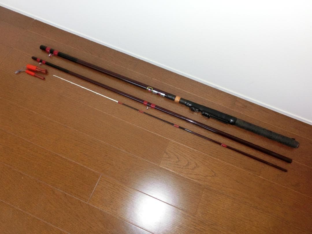 ヘチ釣り　黒鯛　サクラ　特註　野島竿　　2.1M　3本継