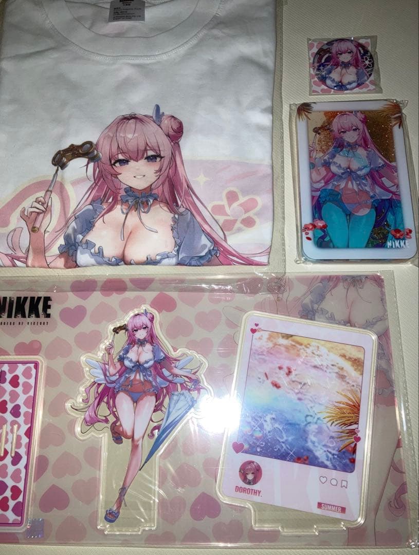【新品未開封】NIKKE C106 コミケ ドロシー 4点 Tシャツ アクスタ
