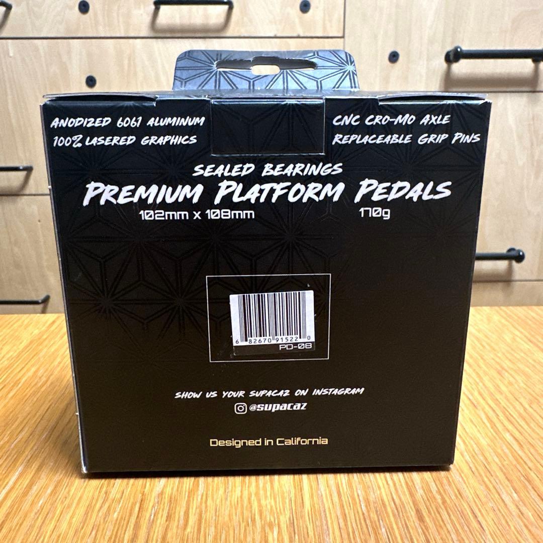 [新品未使用] スパカズ ペダルePedals Oil Slick ①