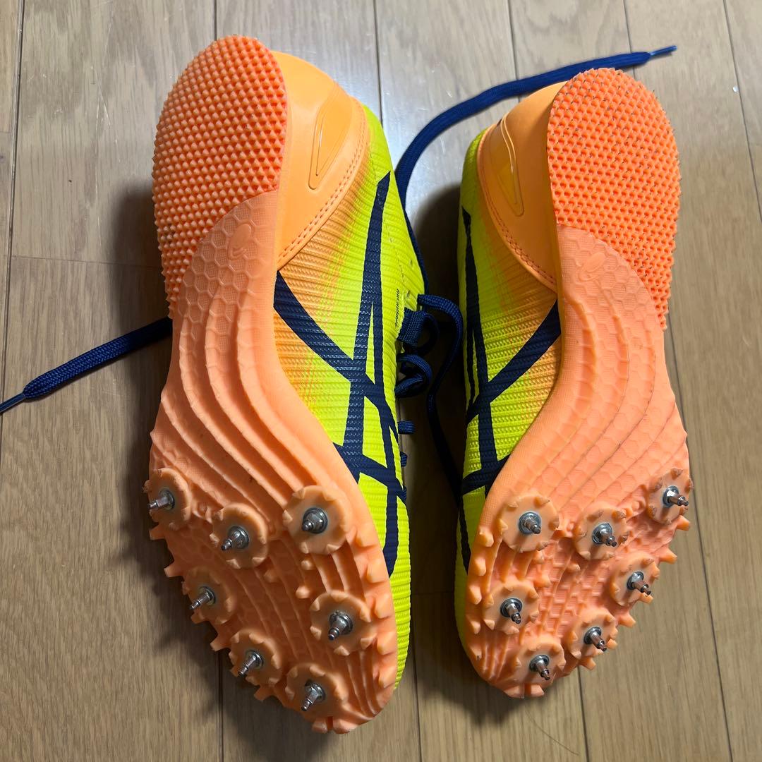 陸上スパイク　24センチ　 asicsヒートスプリント