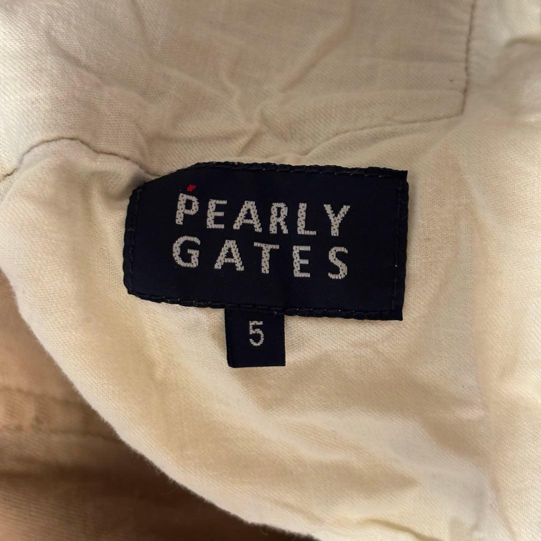 PEARLY GATES パーリーゲイツ ブラウン ゴルフ パンツ サイズ5 L
