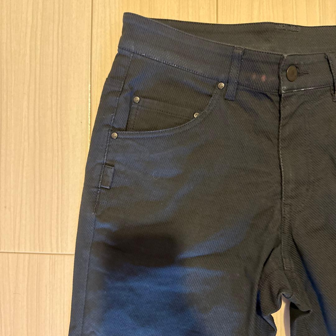 パーリーゲイツ　パンツ　チャコールグレー　S〜M相当　グレー　3 コットン素材