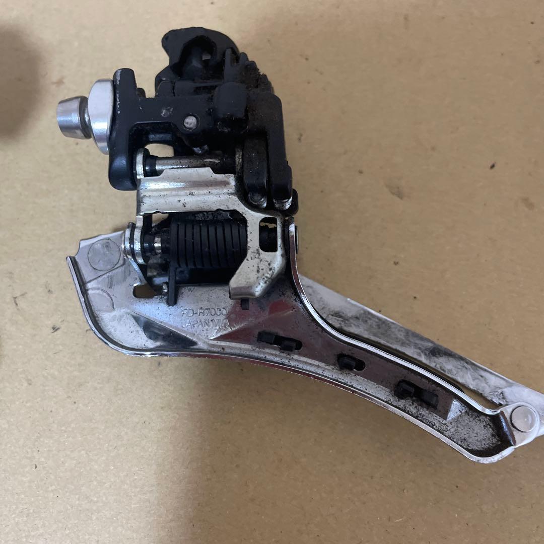 Shimano 105 ドライブトレインパーツセット　コンポ 状態悪い