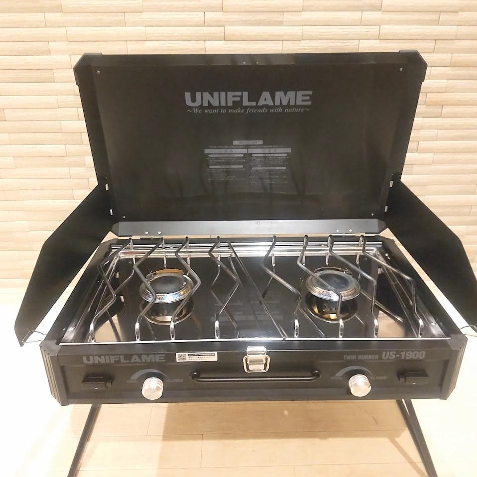 TWIN BURNER US-1900 ブラック UNIFLAME ユニフレーム