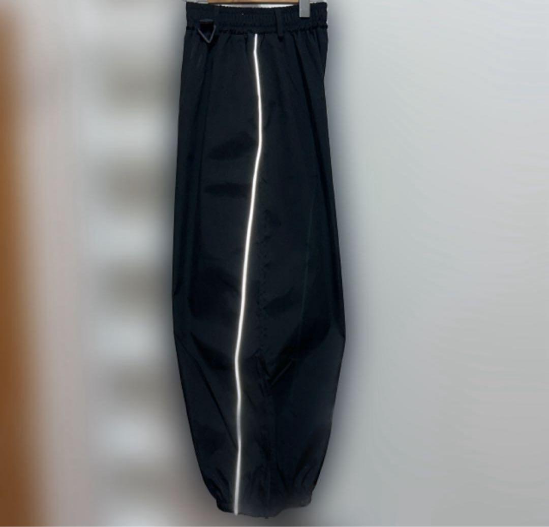スノーボードウェア　ユニセックス　ブラック　XLサイズ　ワイドジョガーパンツ