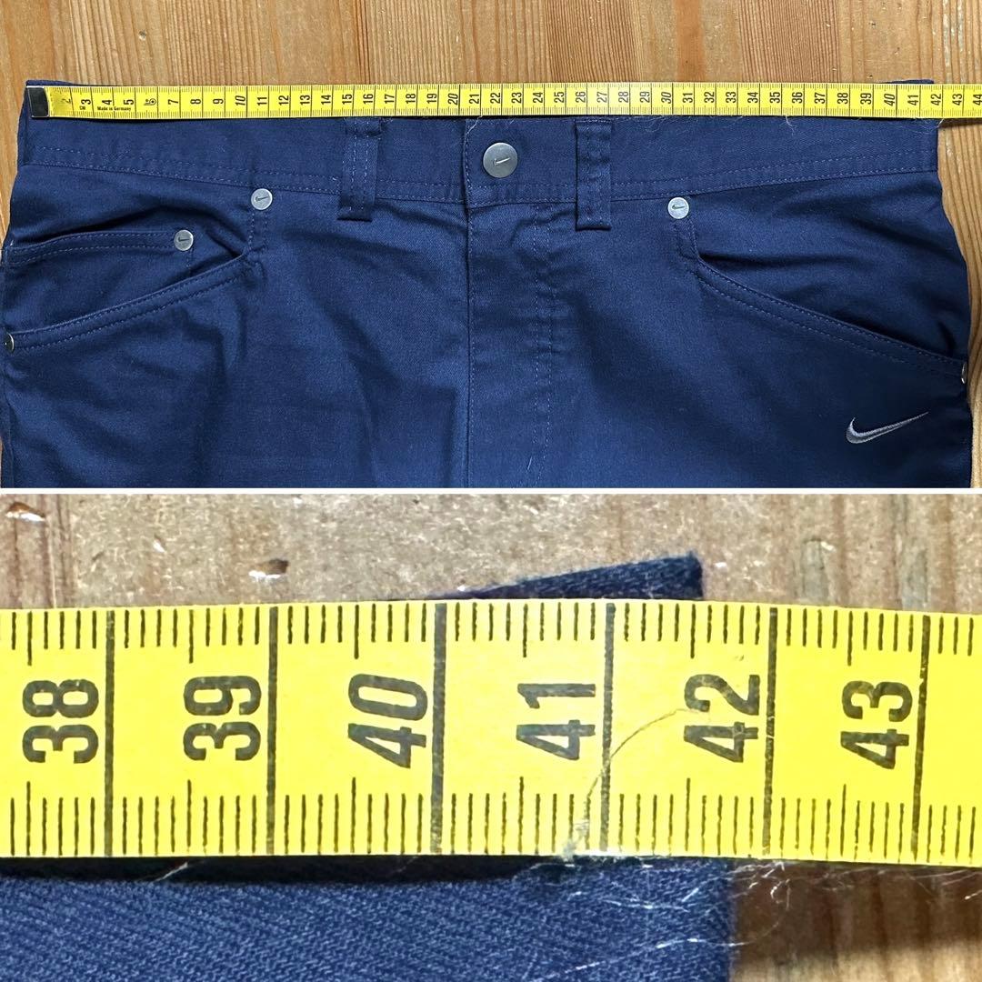NIKE GOLF 春夏 薄手 ドライ ストレッチパンツ スウッシュロゴ刺繍