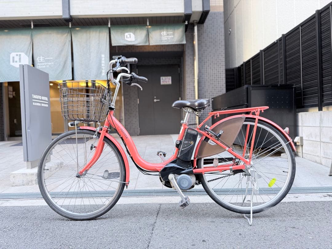 大阪府　ブリヂストン　アシスタ 電動アシスト自転車 バッテリー8.9ah