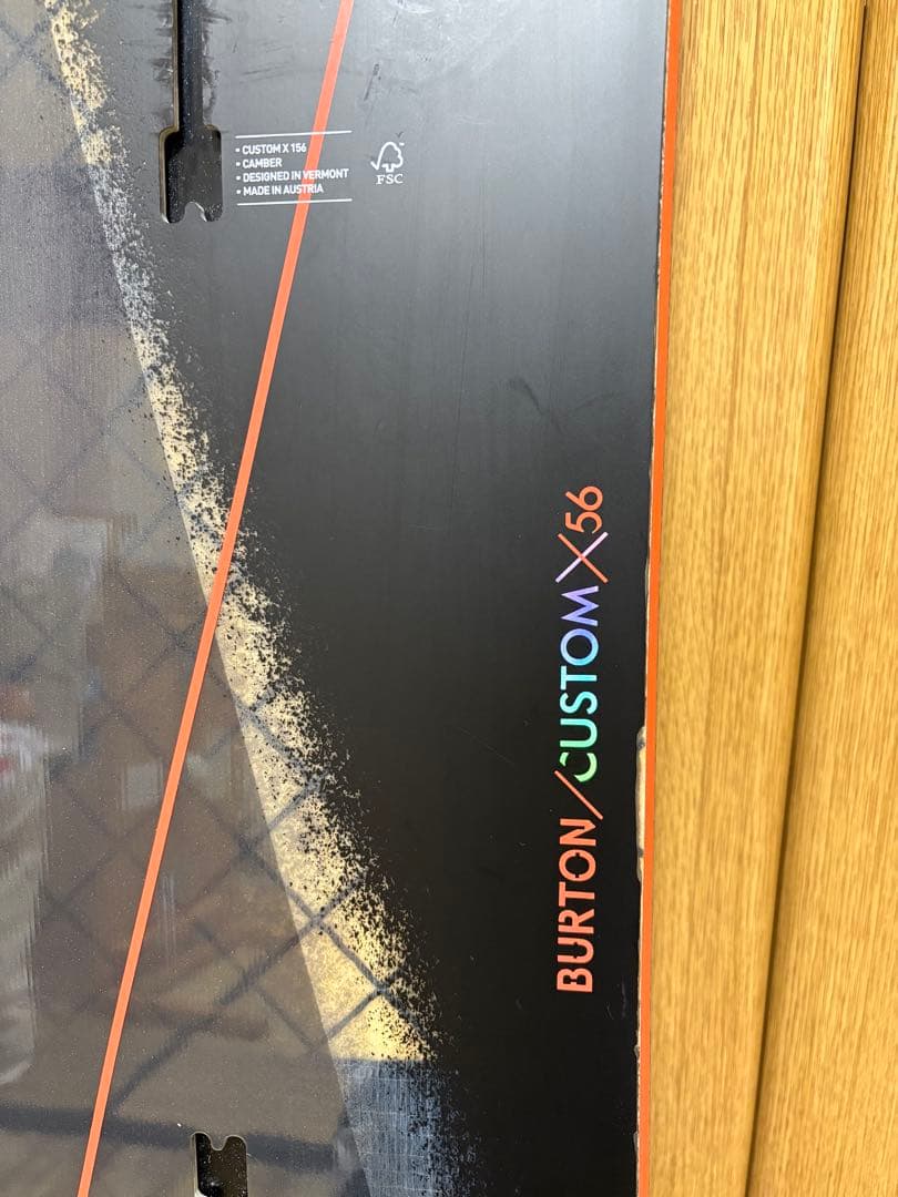 BURTON CUSTOM X 156 フラッグシップモデル カービング パイプ