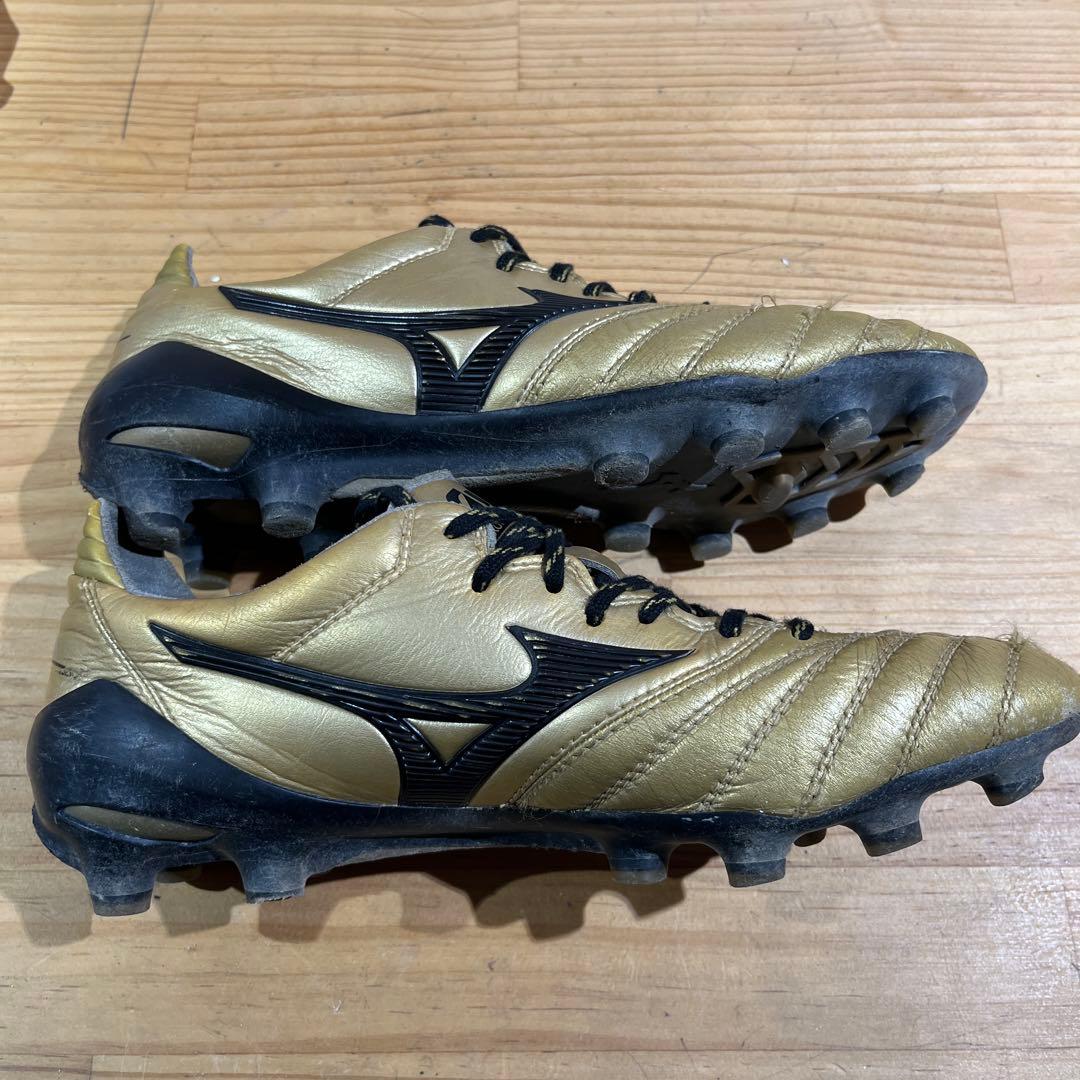 Mizuno ゴールド サッカーシューズモレリアネオ2 2018年秋冬限定モデル