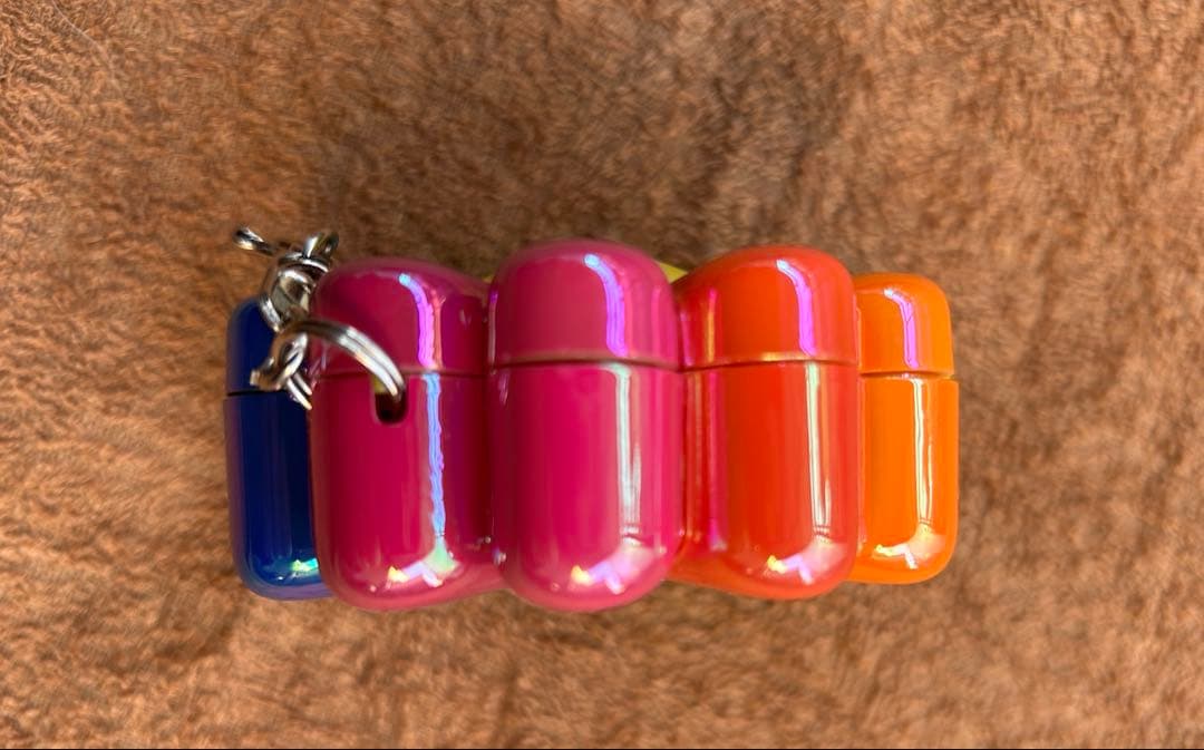 キーホルダー・アクリルキーホルダー FLOWER GO WALK COLOR(Rainbow Clear)