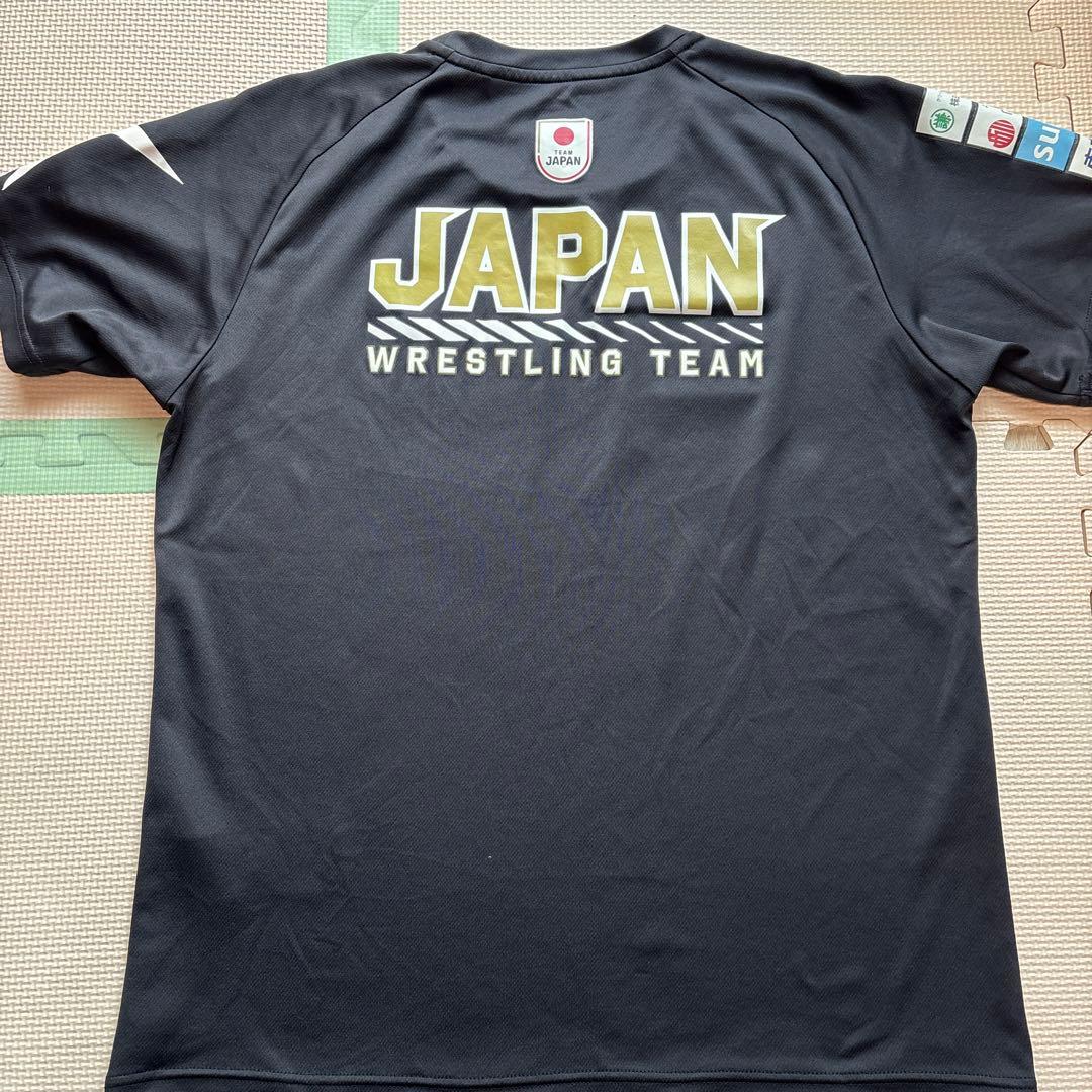 【レア】　レスリング　日本代表　支給品　シャツ　L