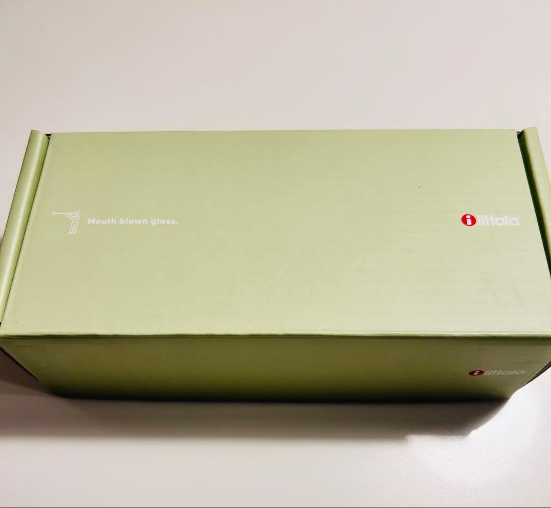 美品☆ イッタラ☆ガラスバード オーナメント 3個セット グレー