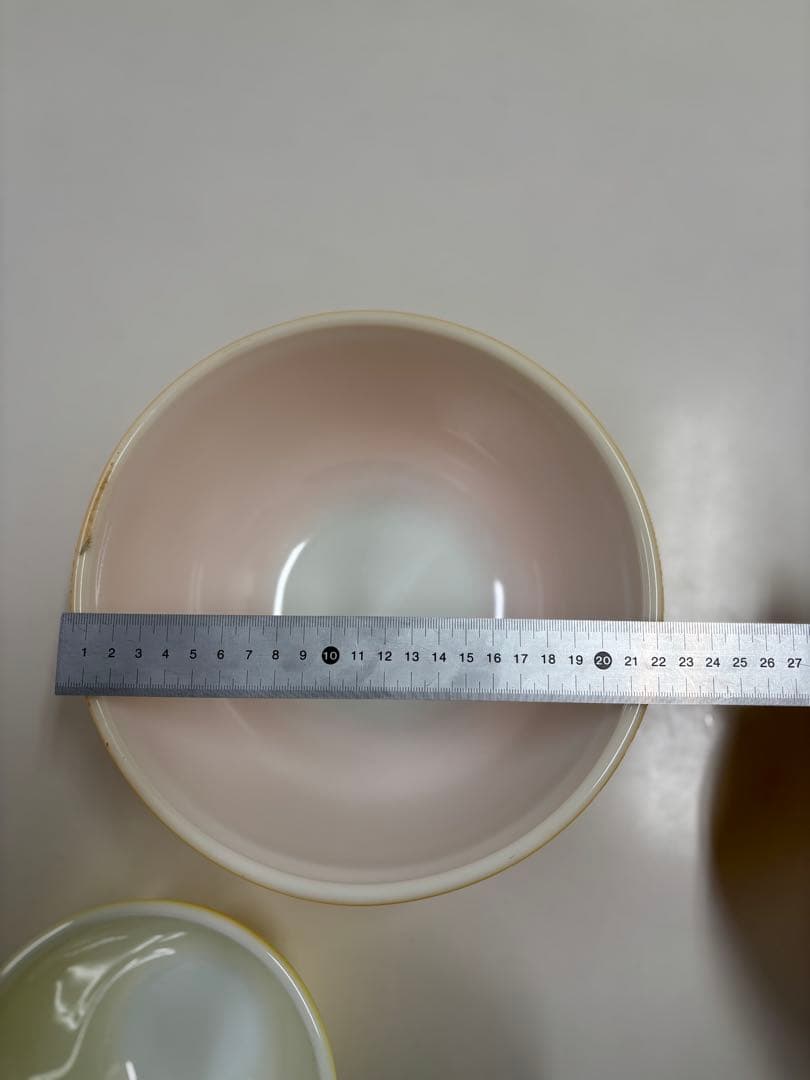 PYREX ミキシングボウル　オールドパイレックス　ビンテージ　アメリカ製　レア