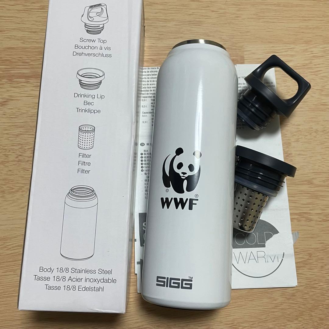 新品　SIGG THERMO 保温 保冷　WWF パンダ　水筒　0.5L