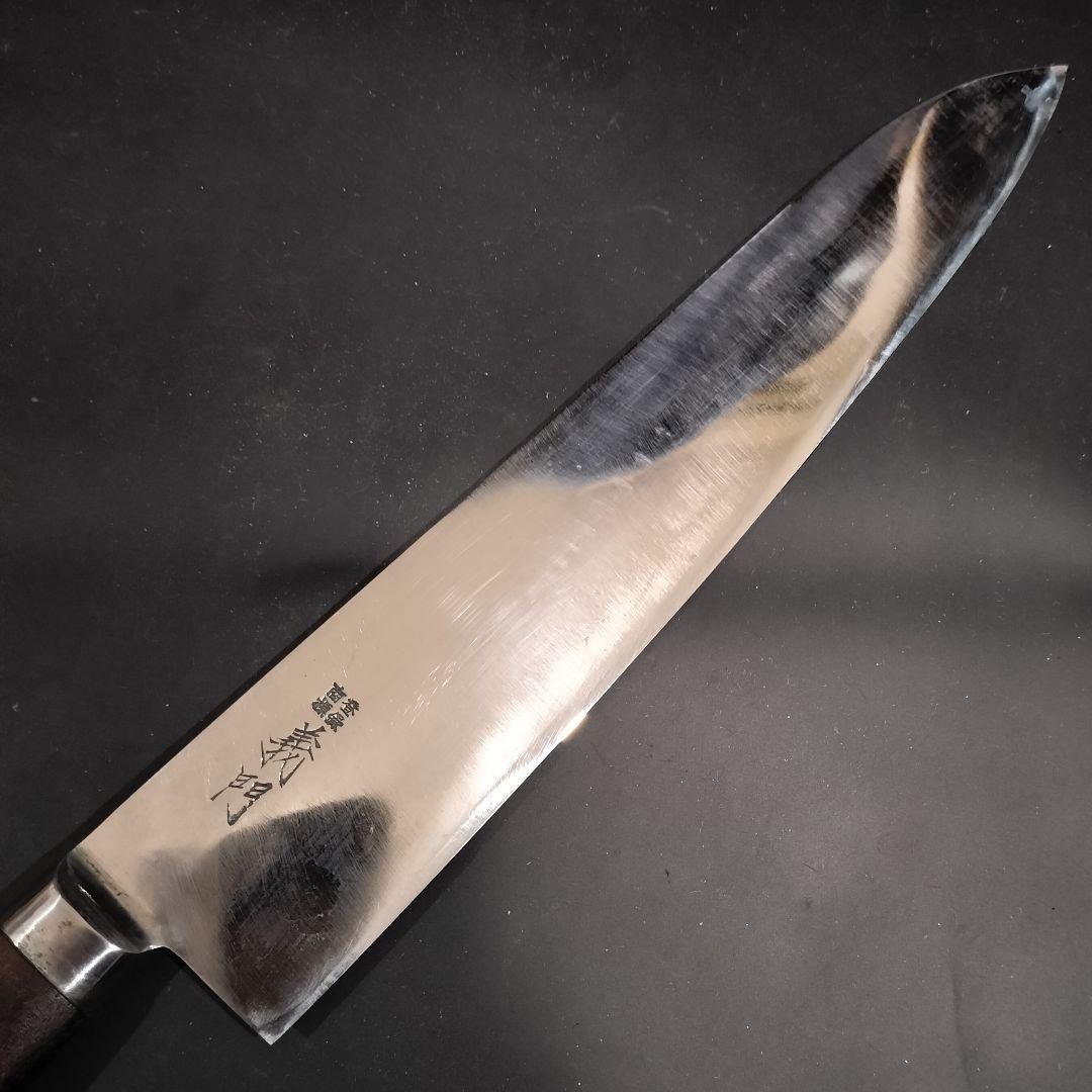 義門　牛刀 包丁　安来鋼 　27cm　研ぎ済み