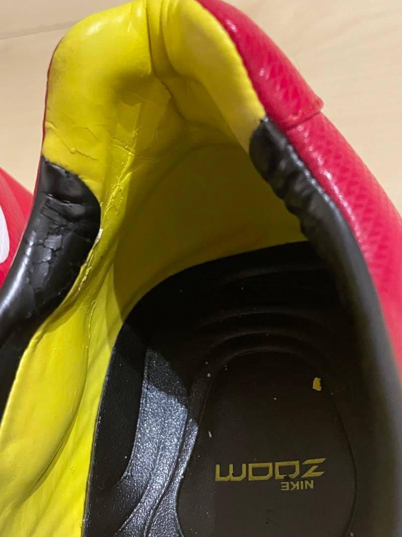 NIKEナイキサッカースパイクトータル90レーザー07 08赤レッドtotal