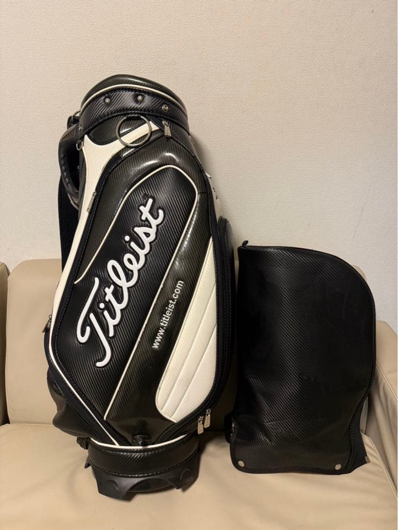 【送料込み】廃盤希少品　タイトリスト Titleist アスリート　ゴルフバッグ