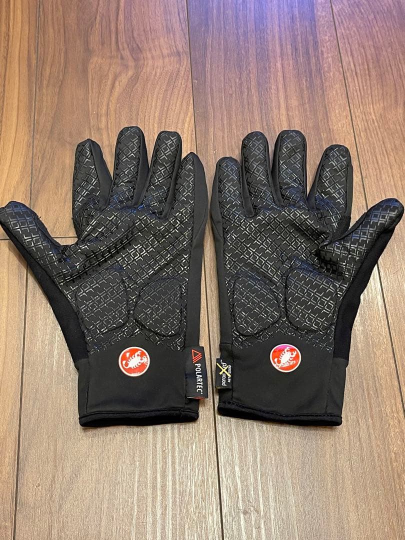 Castelli グローブ 黒　Lサイズ