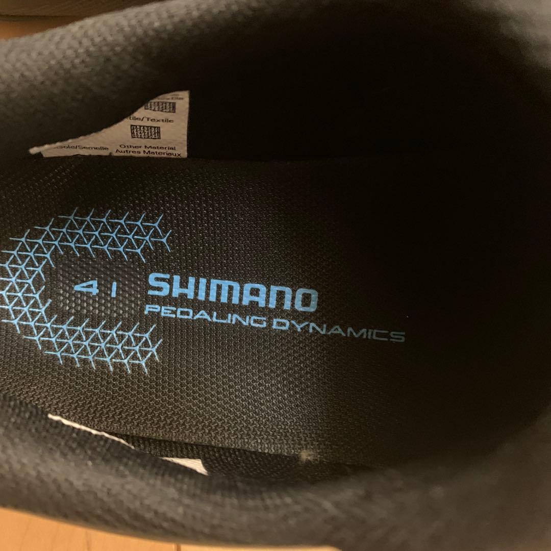 SHIMANO RC3 シューズ ブラック 41 SPD-SLクリート付き