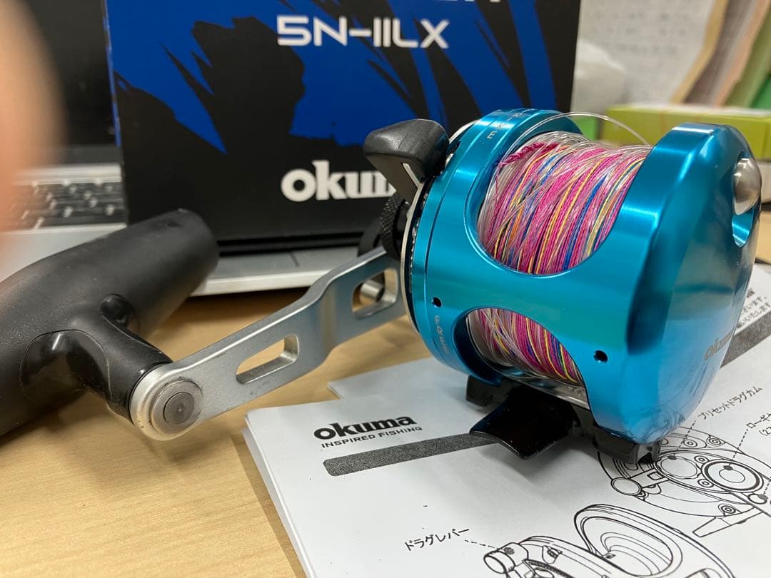 激レア‼️カバラ限定ブルー♪2スピードレバードラグ♪マグロから深海まで♪ソルティガ