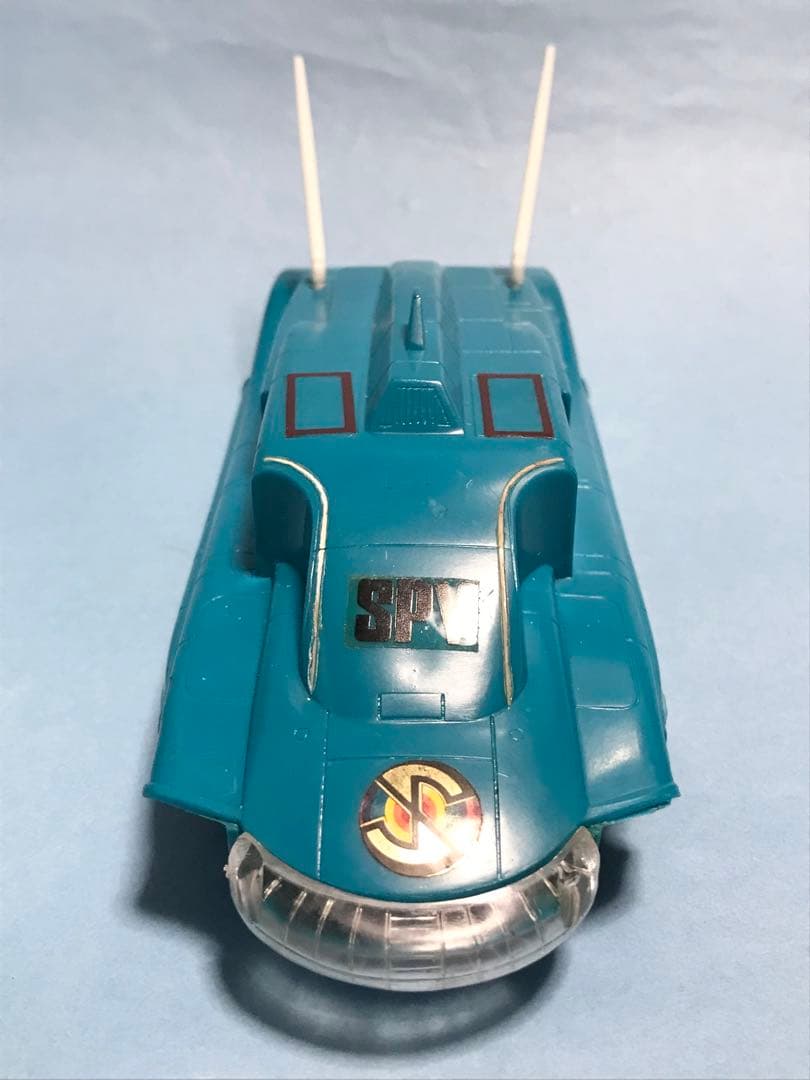 旧バンダイ　顔ありマーク　キャプテンスカーレット　追跡戦闘車　SPV ゼンマイ