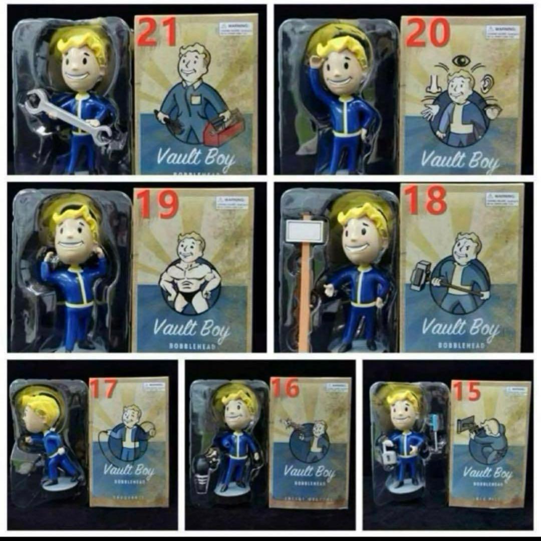 国内最安値7体フルセットフォールアウト4 フィギュアセット ボブルヘッド7体