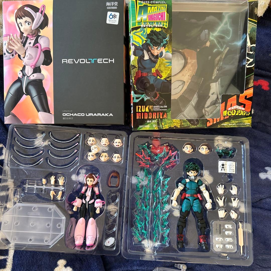 REVOLTECH お茶子 & 緑谷出久 フィギュア