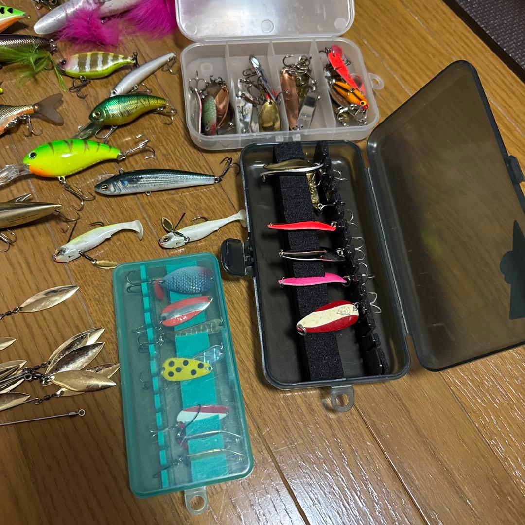 ルアーまとめ売り　バス釣り　シーバス　渓流