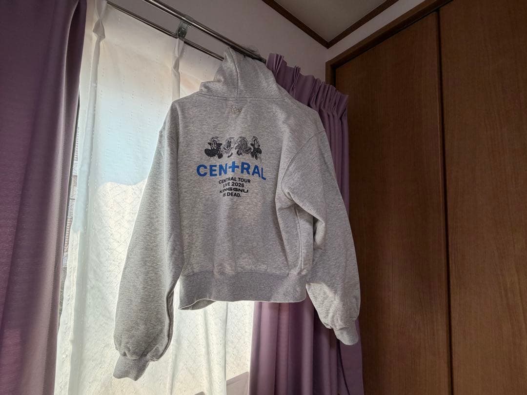 KG IS DEAD HOODIE [グレイ]