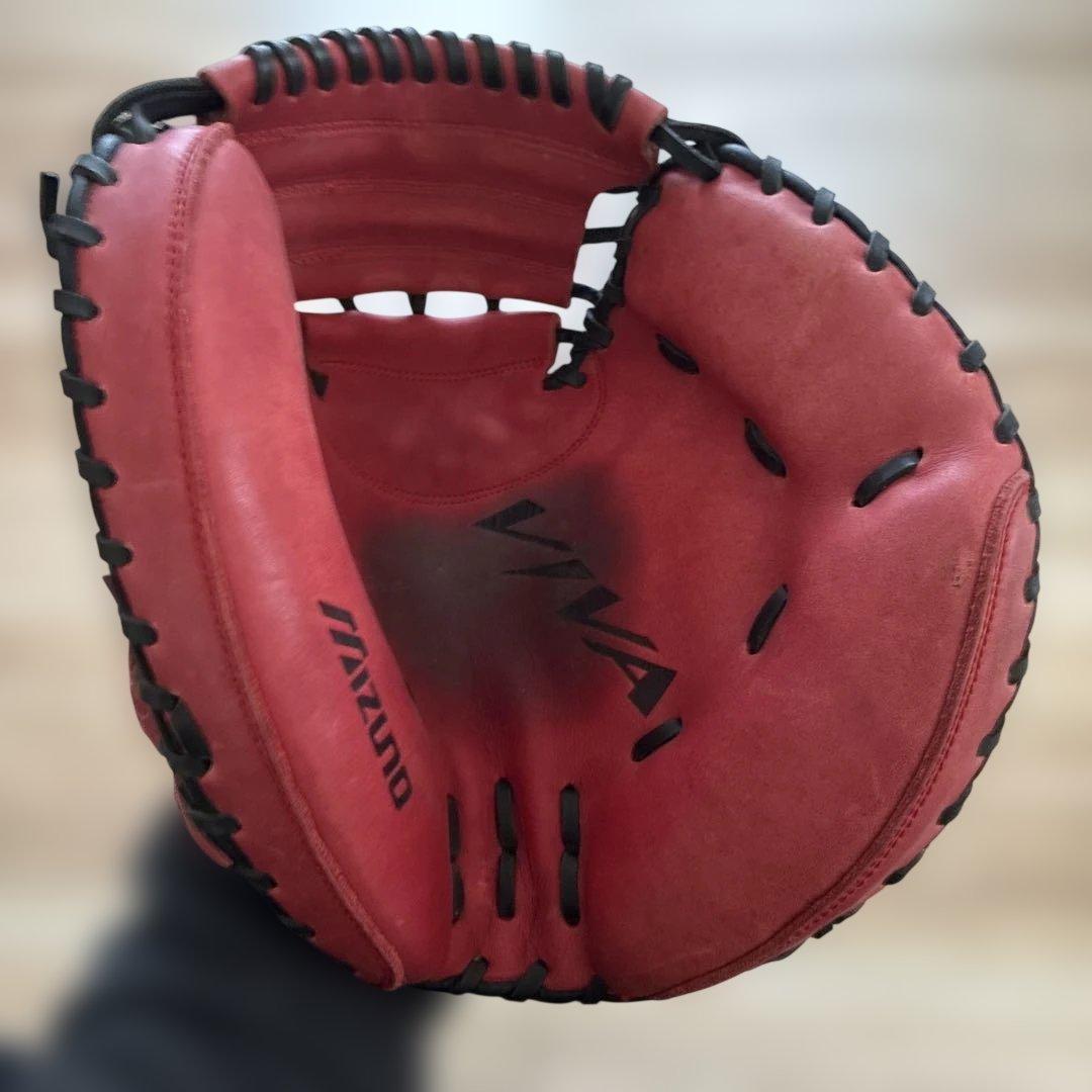 Mizuno 軟式グローブ Viva レッド