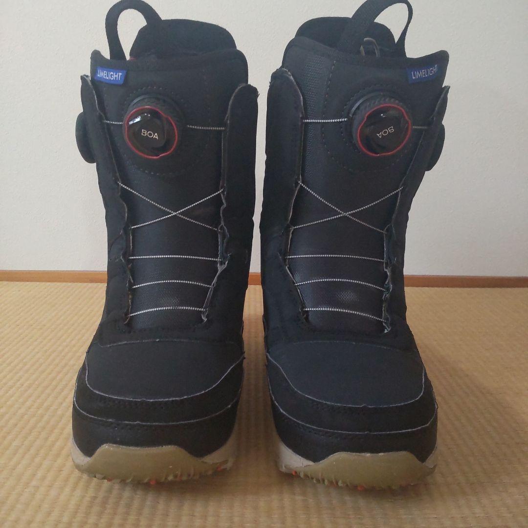 ライムライト ボア ワイド スノーボードブーツ 24.5 BURTON ブラック