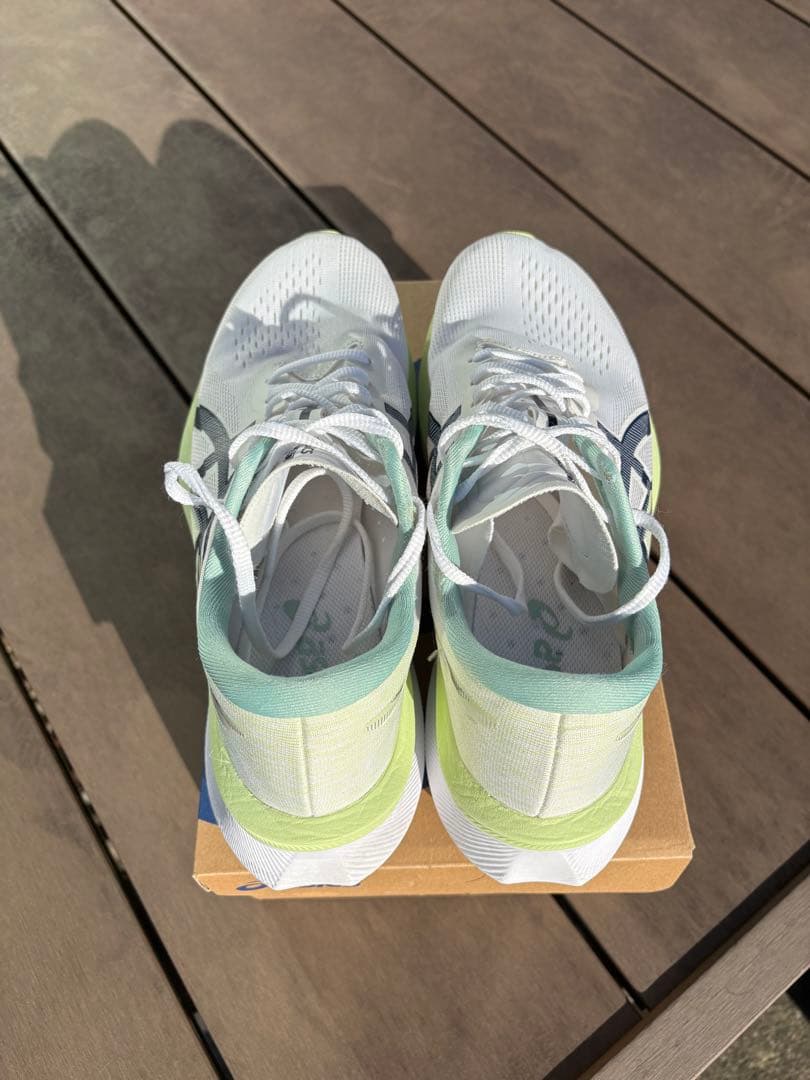 アシックスASICS　マジックスピード4 26.5cm メンズホワイト/ミント