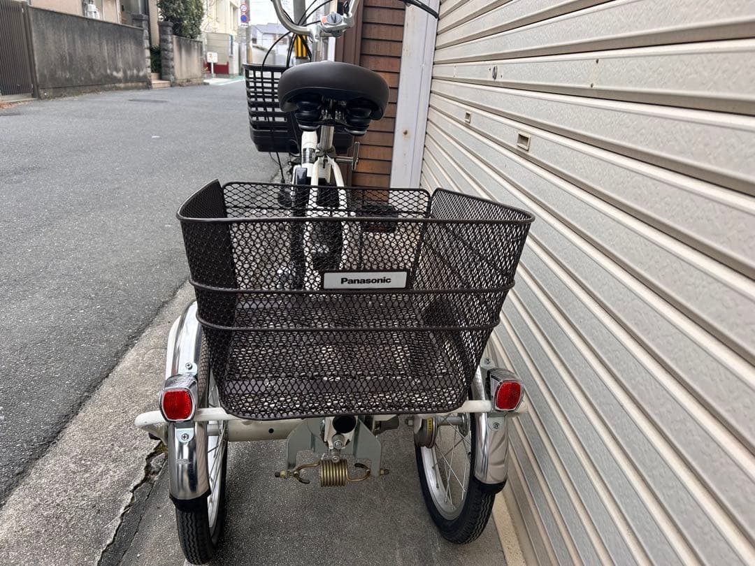 パナソニック　ビビライフ　電動アシスト三輪自転車　BE-FU831