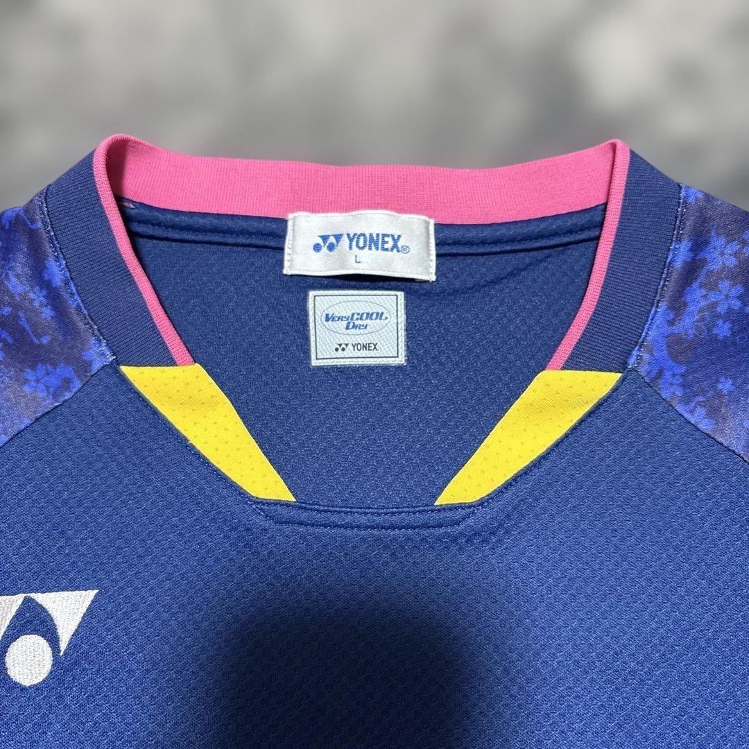 YONEX ヨネックス ゲームシャツ バドミントン　Lサイズ　日本代表
