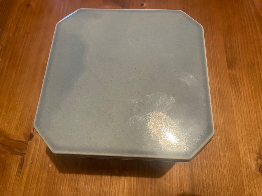 meals マルミツポテリ　スタジオエム　おせち　重箱　隅切2段重　陶器