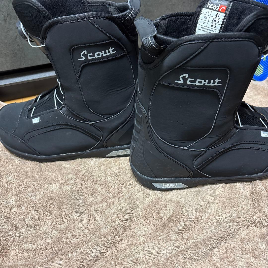 スノーボードブーツメンズBOA ヘッド　HEAD SCOUT LYT BOA綺麗