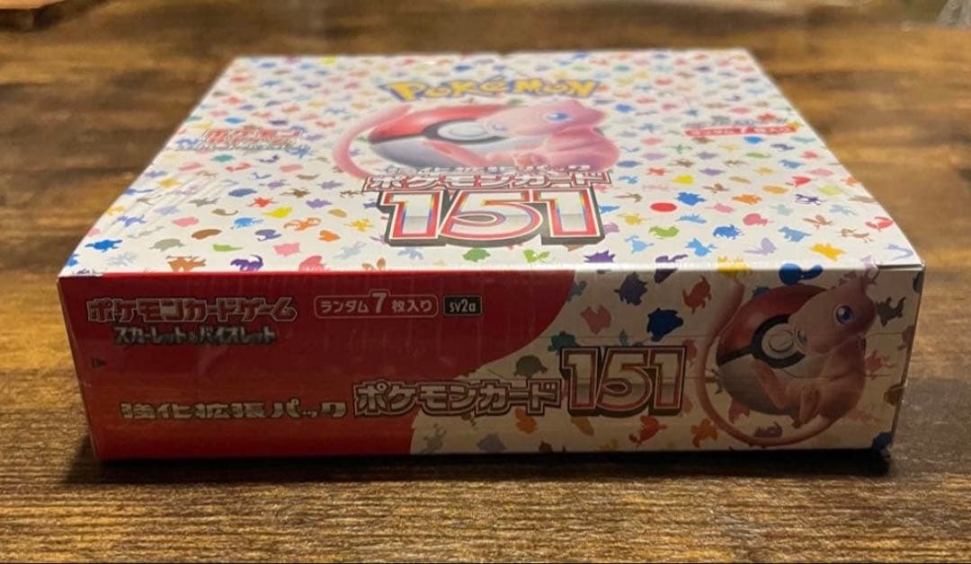 ポケモンカード151 ボックス シュリンク付き ポケカ box
