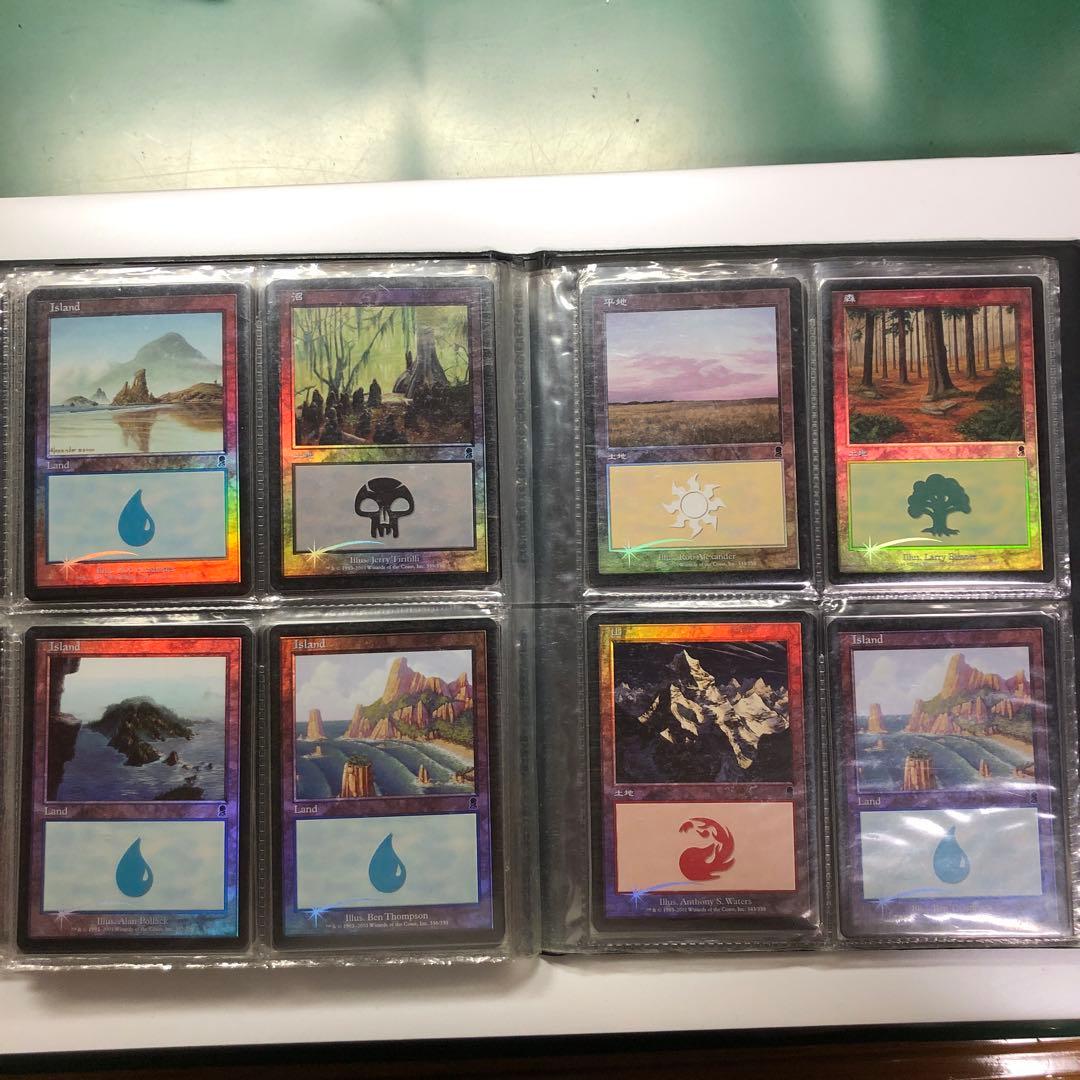 MTG 基本土地foil 133枚セット