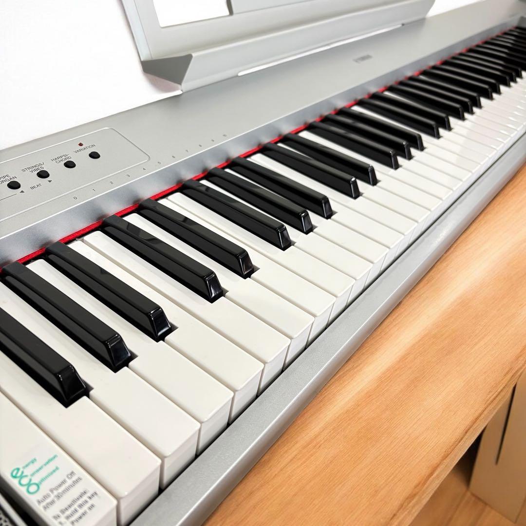 【未使用級】ヤマハ NP-31S 76鍵 シルバー 純正ケース付 シルバー 美品
