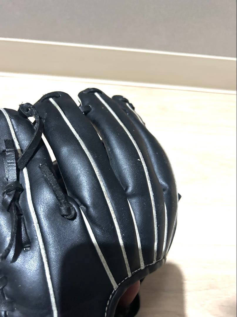 ZETT少年野球グローブ スパイク24.5cm 審判用キャップ 3点セット