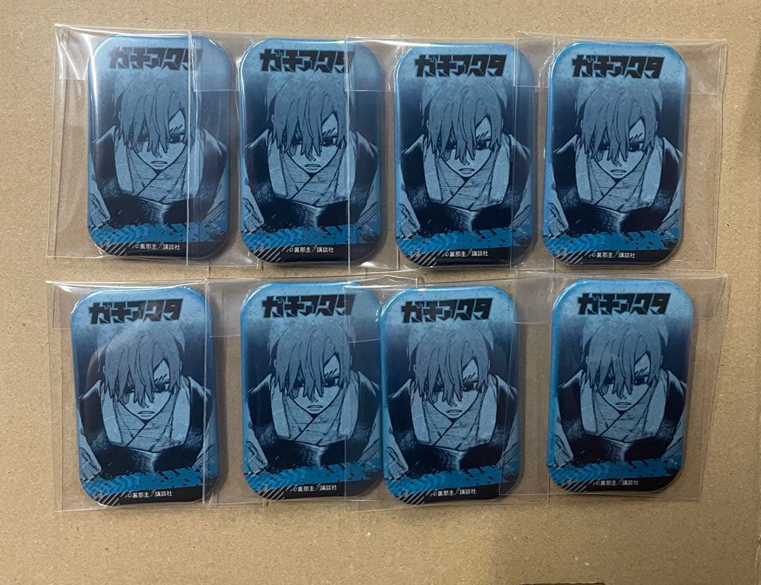 ガチアクタ　スクエア缶バッジ　缶バッジ　TSUTAYA ザンカ