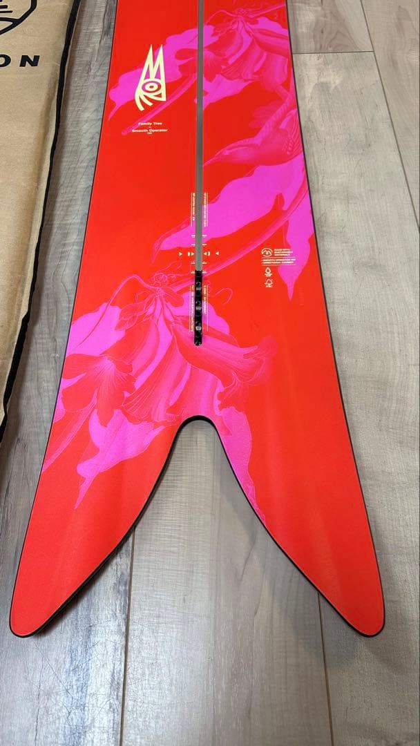Burton ファミリーツリー スムースオペレーター キャンバー スノーボード